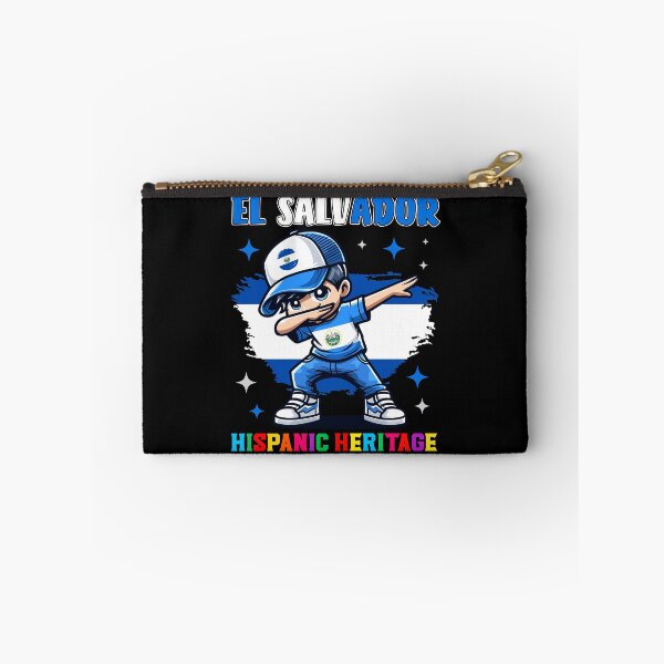 Item preview, El Salvador Dabbing Kid Hispanic Heritage Celebration Kids designed and sold by NUMAcreations.