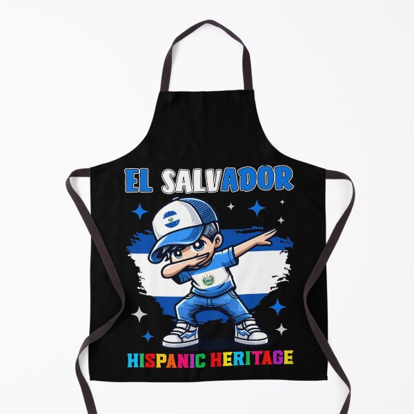 Item preview, El Salvador Dabbing Kid Hispanic Heritage Celebration Kids designed and sold by NUMAcreations.