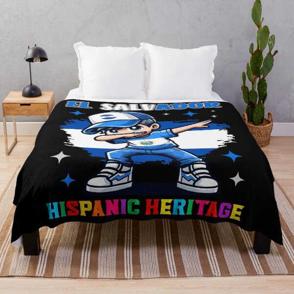 Item preview, El Salvador Dabbing Kid Hispanic Heritage Celebration Kids designed and sold by NUMAcreations.