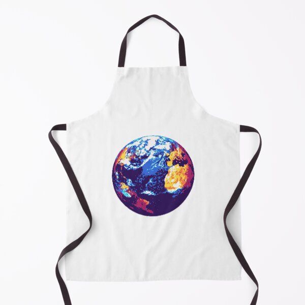 Item preview, Pixelated Earth (Blue) designed and sold by Planetation.