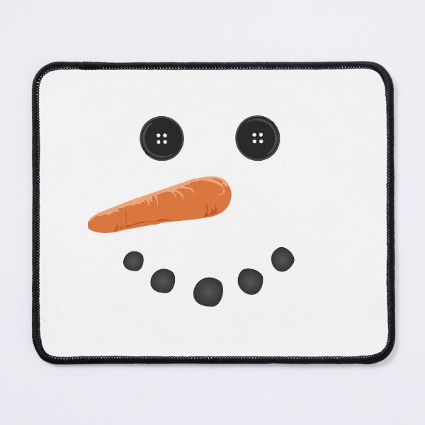Item preview, 1980s Kawaii Happy Holiday carrot nose button eyes Cute Snowman designed and sold by LEILA ART SPACE.
