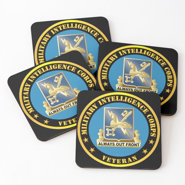 Item preview, Army - Military Intelligence Corps Veteran designed and sold by Military Insignia Products.