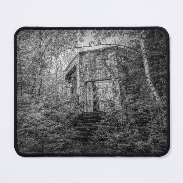 Item preview, Crumbling Ruins of Jackfish Ghost Town 2 BW designed and sold by jrtwynam.