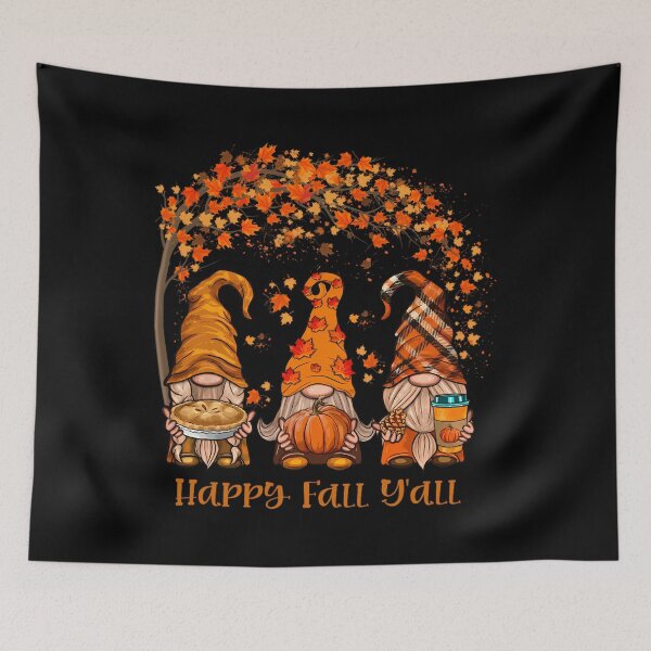 Item preview, Happy Fall Y'all Gnome Autumn Gnomes Pumpkin Spice Season 		 designed and sold by ewyfeaxpqfn38.