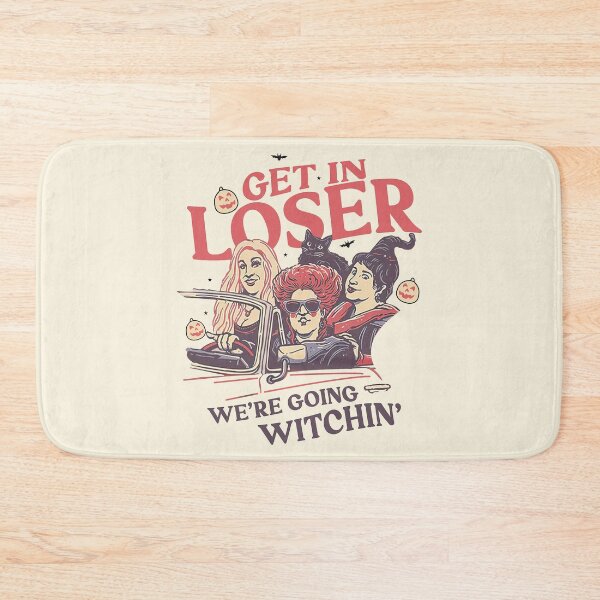 Item preview, Get In Loser We’re Going Witchin’ Funny Retro Halloween Witches Design designed and sold by smeraldosecrets.