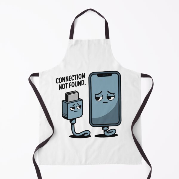 Item preview, Milo And Dex – “Connection Not Found” Sarcastic Humor Cartoon Art designed and sold by Moodzu.