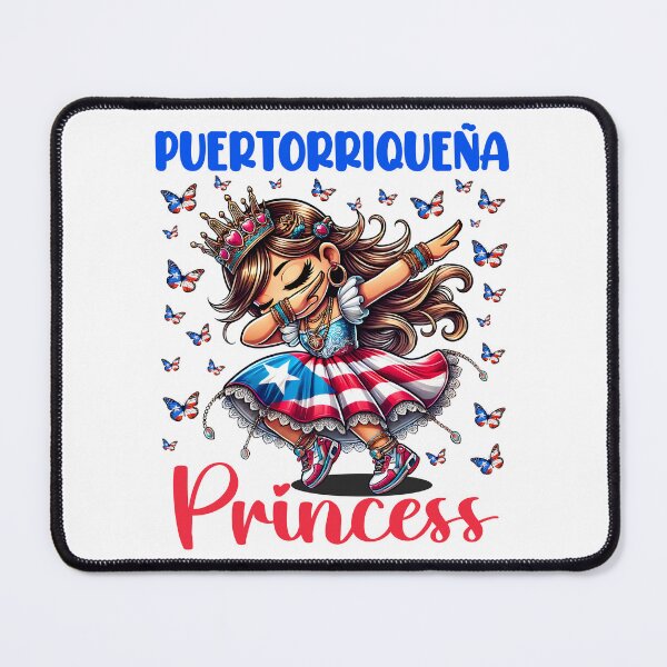 Item preview, Puertorriqueña Princess Boricua Pride Girl Dabbing for kids designed and sold by NUMAcreations.