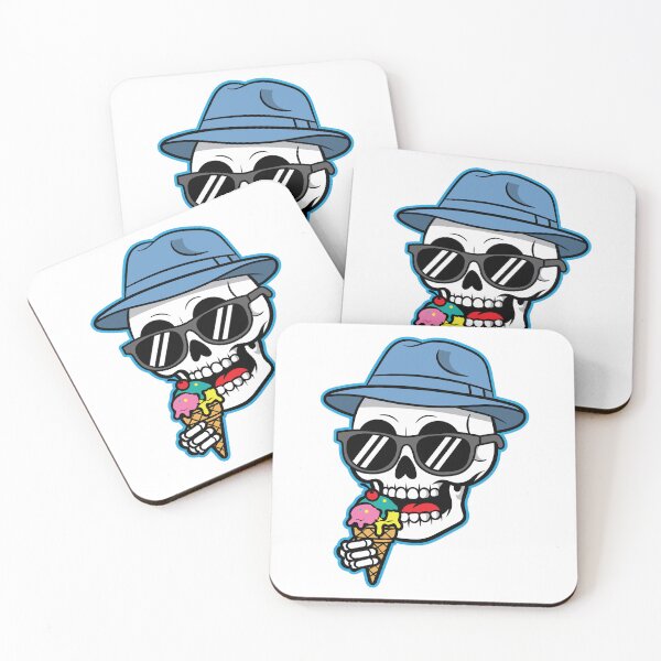 Item preview, Halloween Cartoon Style Relaxed Skull designed and sold by Brainstorming99.