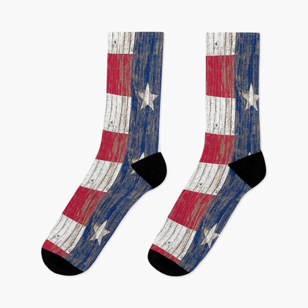 Item preview, Rustic farmhouse Woodgrain Western Country Texas Flag designed and sold by LEILA ART SPACE.