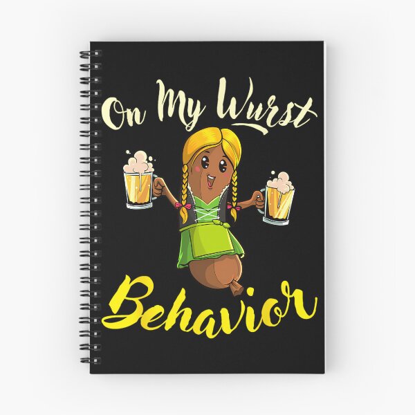 Item preview, On My Wurst Behavior Funny Bratwurst German Oktoberfest 		 designed and sold by nyqaakasios84.