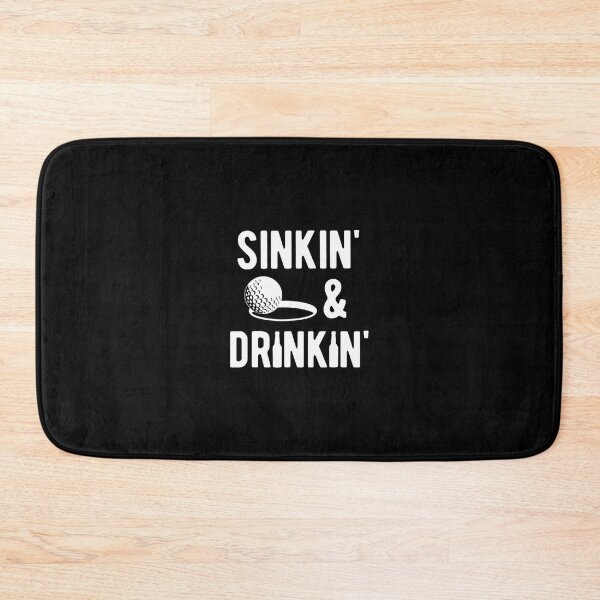 Item preview, Sinkin' and Drinkin' funny golf 		 designed and sold by admncskaof95.