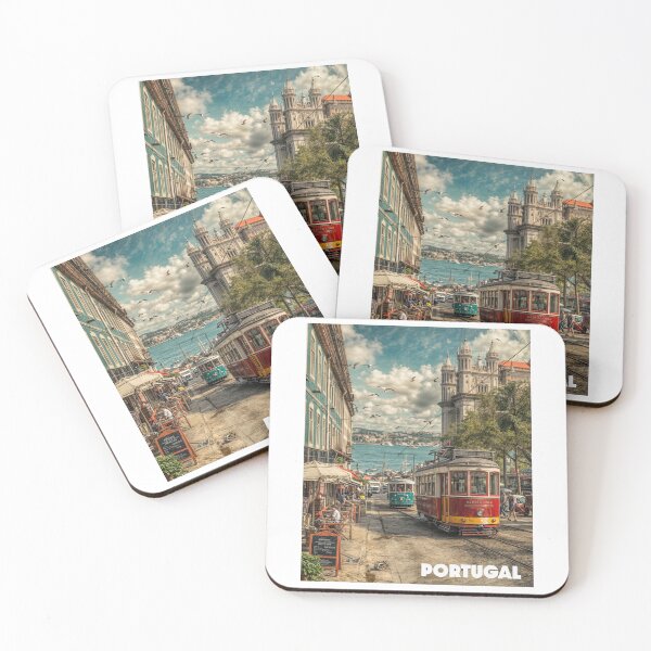 Item preview, Tramlines & Tiles: A Timeless Stroll Through Lisbon’s Heart designed and sold by ForeverPrintsOK.