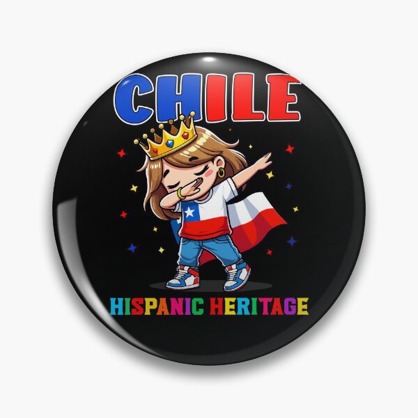 Item preview, Chile Dabbing Girl Hispanic Heritage Celebration for Kids designed and sold by NUMAcreations.