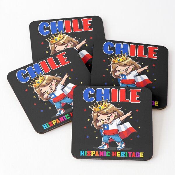 Item preview, Chile Dabbing Girl Hispanic Heritage Celebration for Kids designed and sold by NUMAcreations.