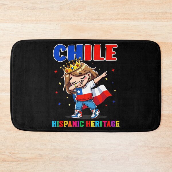 Item preview, Chile Dabbing Girl Hispanic Heritage Celebration for Kids designed and sold by NUMAcreations.