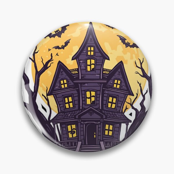 Item preview, Haunted House Halloween – Spooky Night Sticker designed and sold by Agart-Desing.