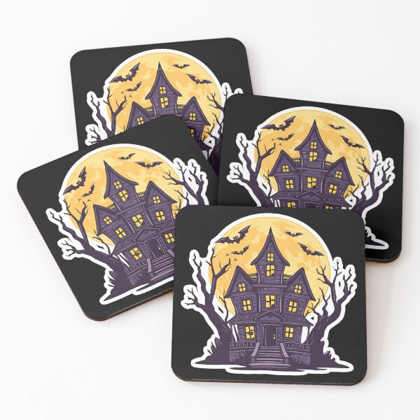 Item preview, Haunted House Halloween – Spooky Night Sticker designed and sold by Agart-Desing.