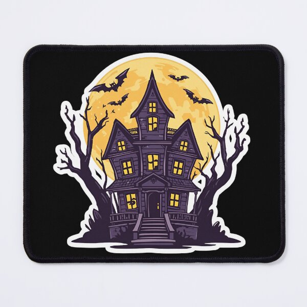 Item preview, Haunted House Halloween – Spooky Night Sticker designed and sold by Agart-Desing.