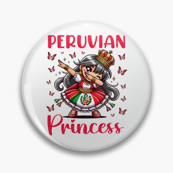 Item preview, Peruvian Princess Dab Girl Flag Dress Cultural Girls Kids designed and sold by NUMAcreations.