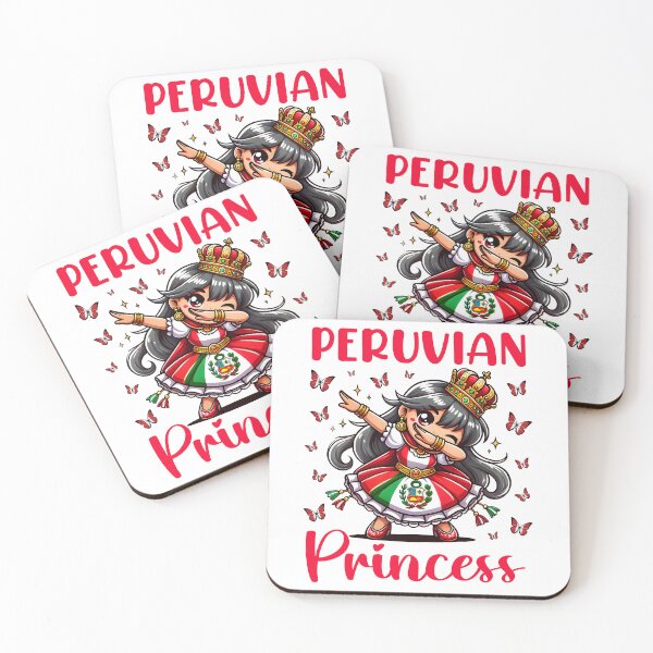 Item preview, Peruvian Princess Dab Girl Flag Dress Cultural Girls Kids designed and sold by NUMAcreations.