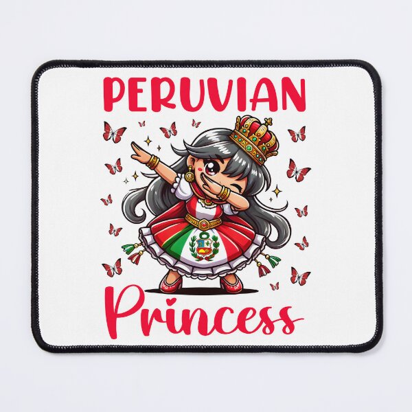 Item preview, Peruvian Princess Dab Girl Flag Dress Cultural Girls Kids designed and sold by NUMAcreations.
