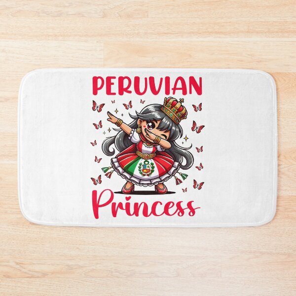 Item preview, Peruvian Princess Dab Girl Flag Dress Cultural Girls Kids designed and sold by NUMAcreations.