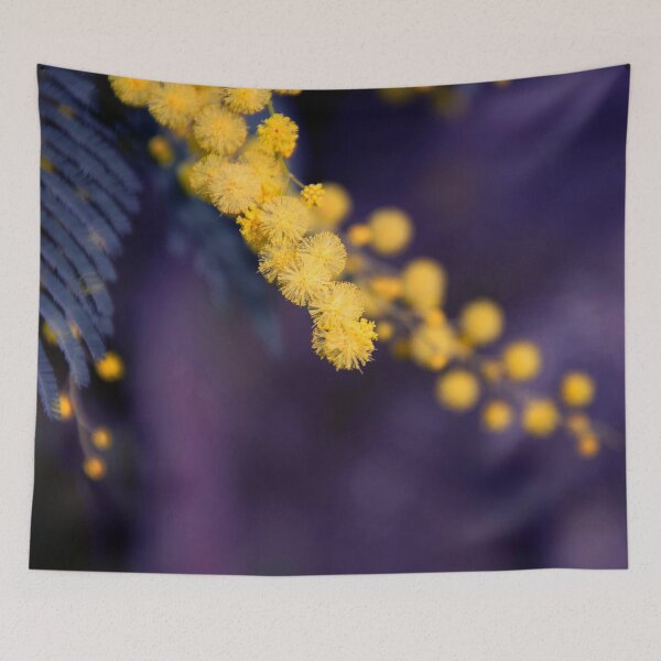 Item preview, Mimosa flower at night designed and sold by TessAndre.