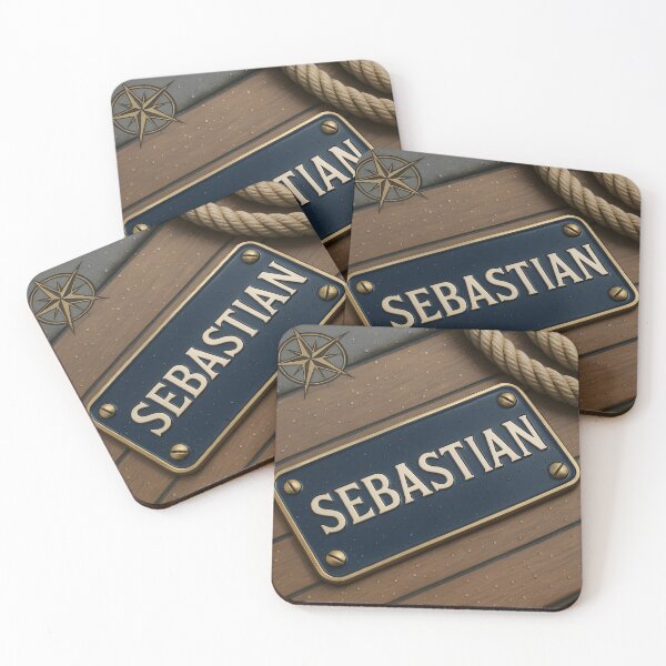 Item preview, Sebastian — Nautical Ink & Brass designed and sold by VoidBloom Studio.