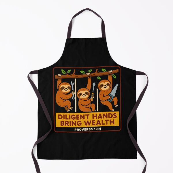 Item preview, Proverbs 10:4 Diligent Hands Bring Wealth designed and sold by plushism.