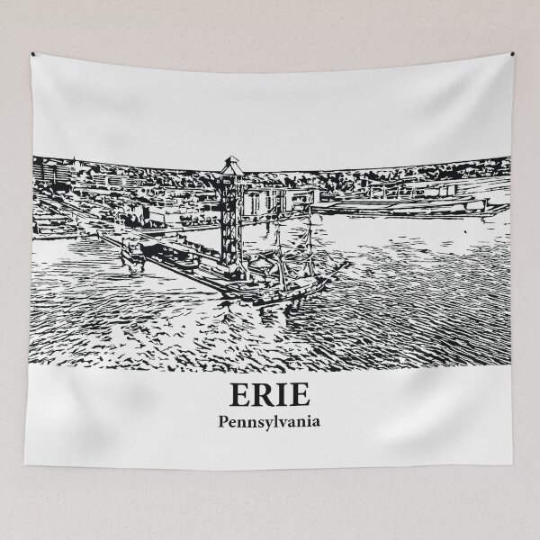 Item preview, Erie - Pennsylvania designed and sold by Lakeric Cityscapes.
