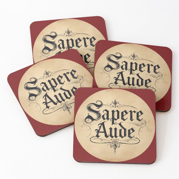 Item preview, Gothic Sapere Aude Ivy Typography designed and sold by ChicTrendz.