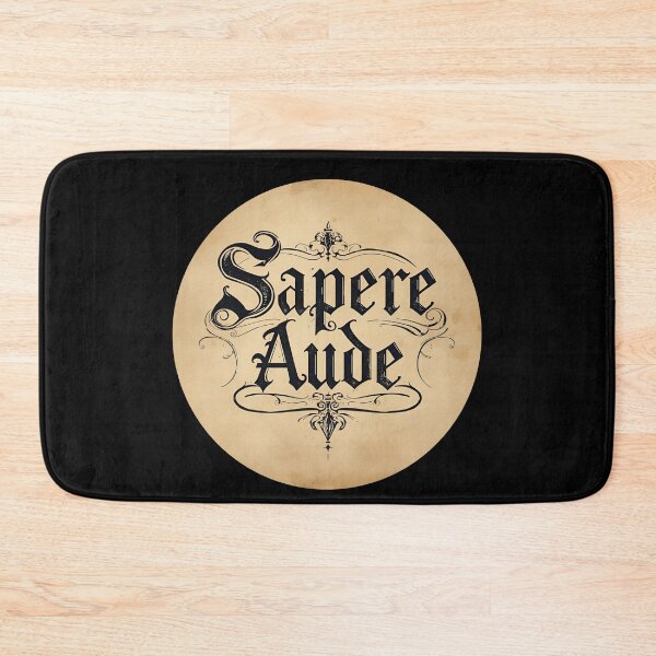 Item preview, Gothic Sapere Aude Ivy Typography designed and sold by ChicTrendz.