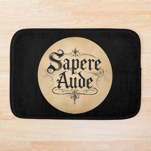 Item preview, Gothic Sapere Aude Ivy Typography designed and sold by ChicTrendz.