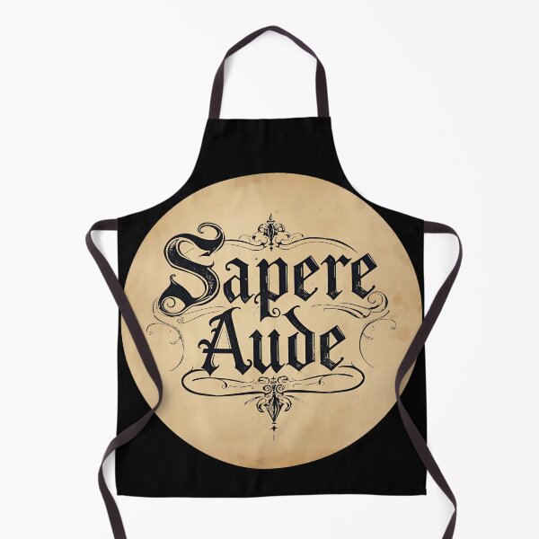 Item preview, Gothic Sapere Aude Ivy Typography designed and sold by ChicTrendz.