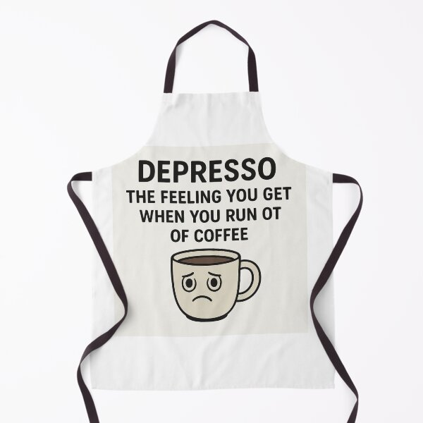 Item preview,  Depresso Coffee Pun – Funny Quote for Coffee Lovers designed and sold by GarnerSupplyCo.