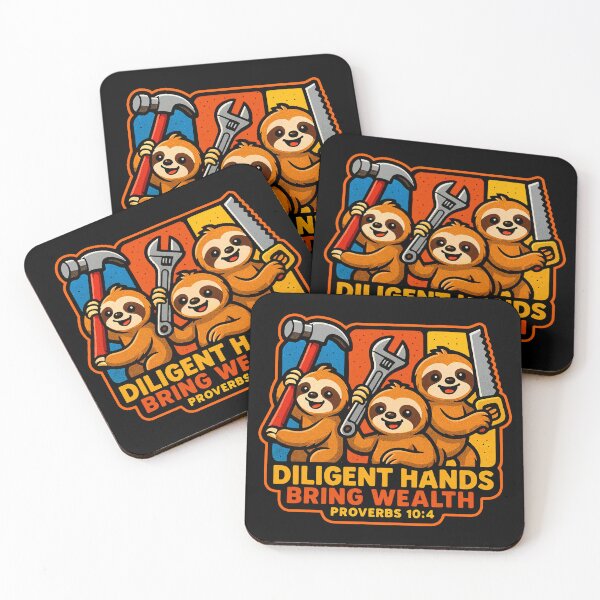Item preview, Proverbs 10:4 Diligent Hands Bring Wealth designed and sold by plushism.