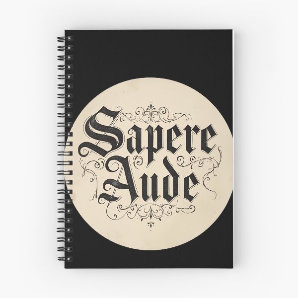 Item preview, Gothic Sapere Aude Latin Quote designed and sold by ChicTrendz.