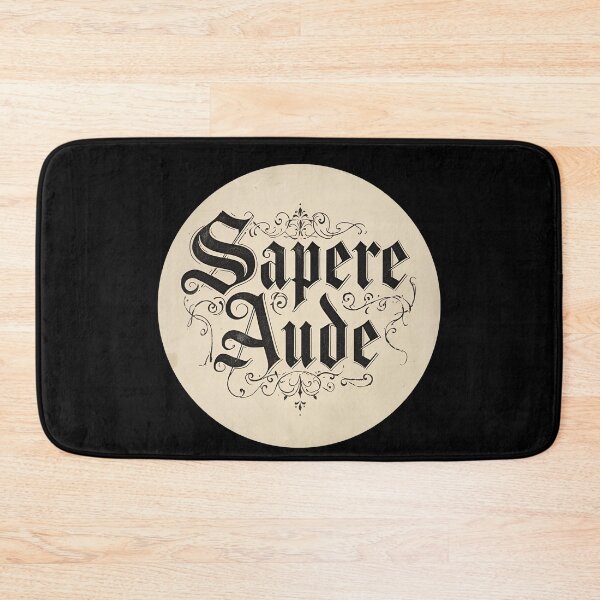Item preview, Gothic Sapere Aude Latin Quote designed and sold by ChicTrendz.