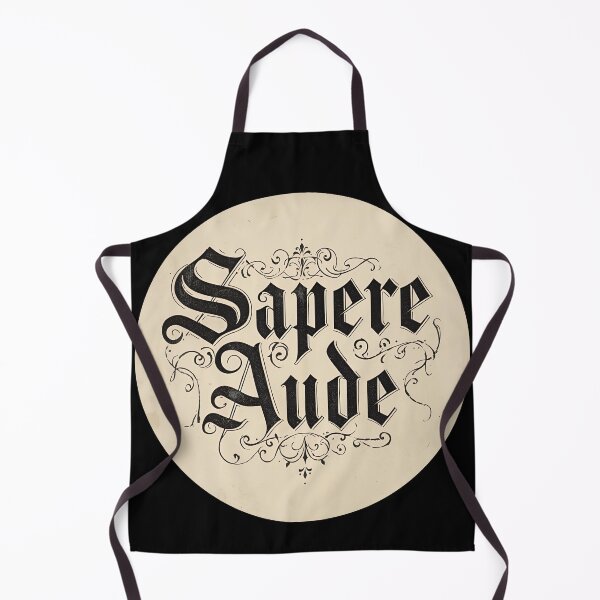 Item preview, Gothic Sapere Aude Latin Quote designed and sold by ChicTrendz.