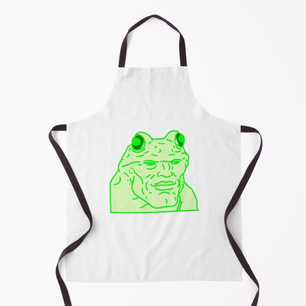 Item preview, А brutal frog sits and watches designed and sold by Broke69.