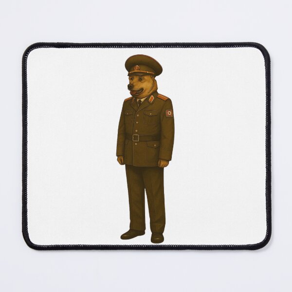 Item preview, Anthropomorphic Dog In Formal Military Style Uniform designed and sold by kylmllr101684.