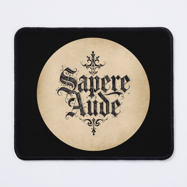 Item preview, Dark Academia Gothic Typography Art designed and sold by ChicTrendz.