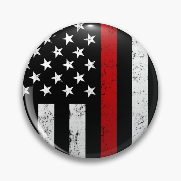 Item preview, Old Glory Stars and Stripes Thin Red Line American Flag T-Shirt designed and sold by AmericanIcon76.