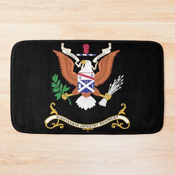 Item preview, Army - Regimental Colors - 18th Infantry Regiment  - IN OMNIA PARATUS X 300 designed and sold by Military Insignia Products.
