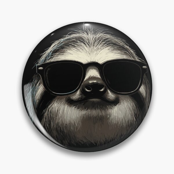 Item preview, Chilly sloth with sunglasses designed and sold by drizzd.