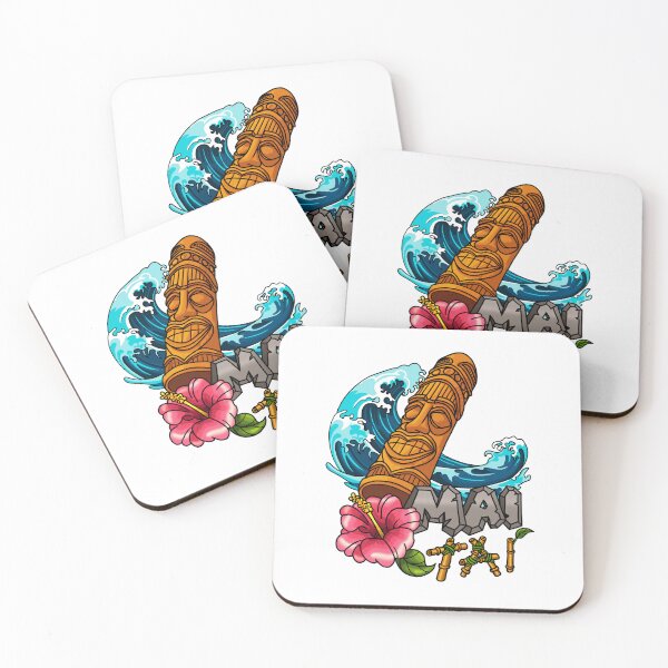 Item preview, Mai Tai designed and sold by Momoth Illustration.