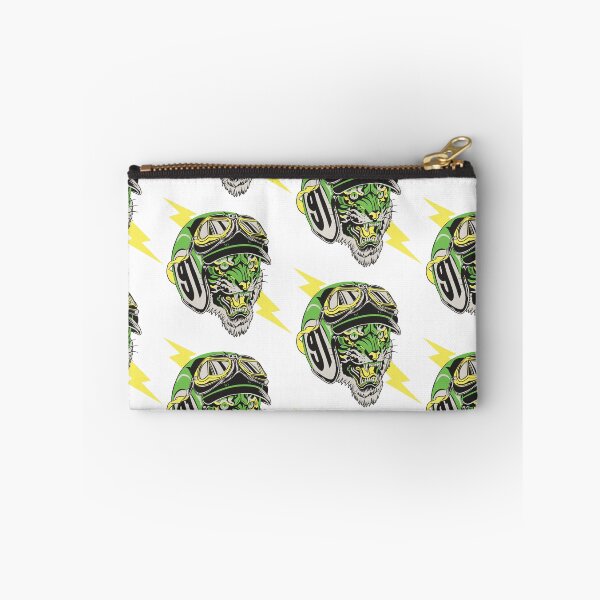 Item preview, Green and yellow biker tiger designed and sold by Bloodymercy.