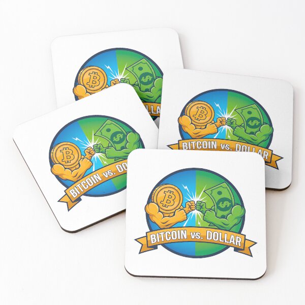 Item preview, BITCOIN VS DOLLAR designed and sold by infinitearte.