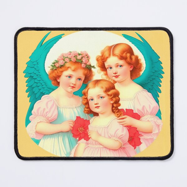 Item preview, Three Cherubic Angels designed and sold by LanaGustavsson.