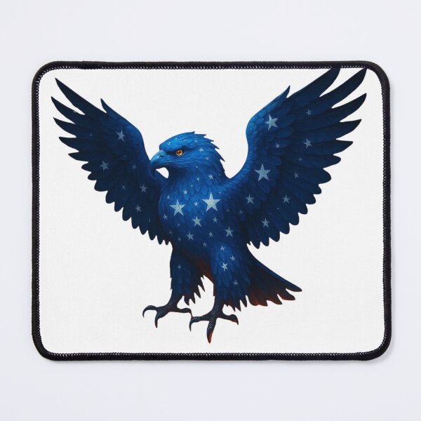 Item preview, Majestic Blue Eagle With Starry Cosmic Wings designed and sold by kylmllr101684.